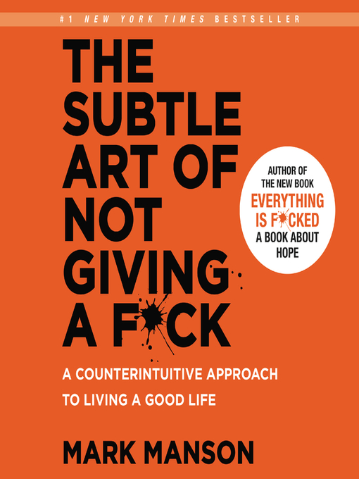 Title details for The Subtle Art of Not Giving a F*ck by Mark Manson - Wait list